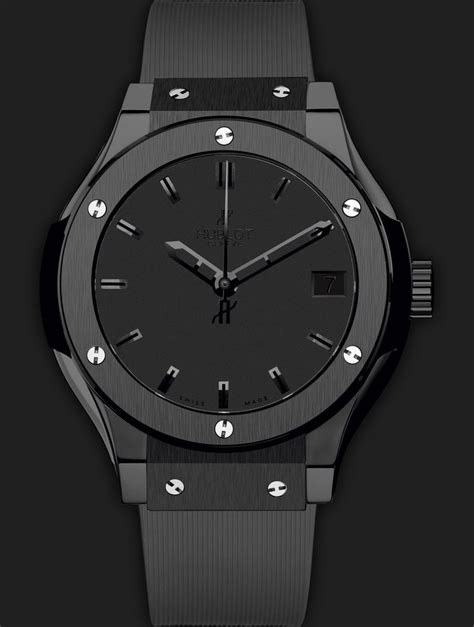 black hublot watches|luxury black watches.